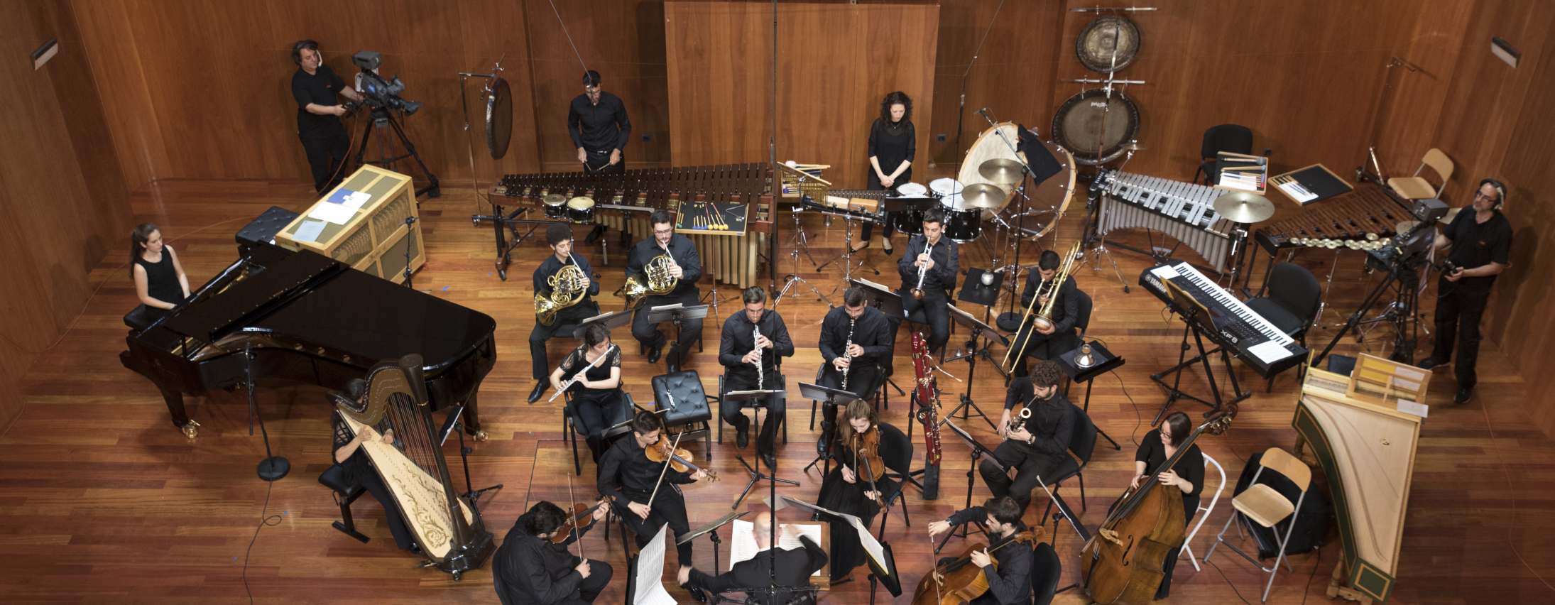 Concierto de la Sinfonietta de la ESMRS en el Museo Reina Sofa (A400) en Madrid